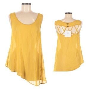 🌺 Finders Keepers Lady Stardust Cutout Sleeveless Blouse Size 6 NWT